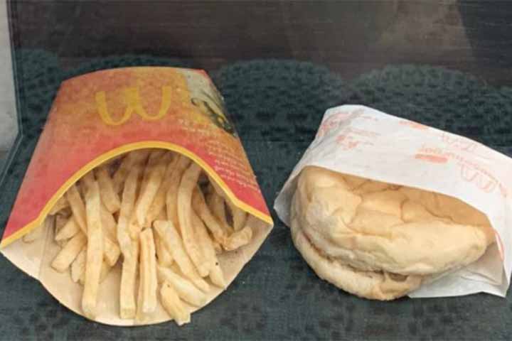 McDonald's burgers intact after 10 years in Iceland