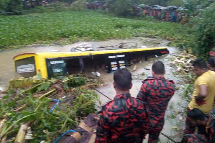 Sunamganj bus accident