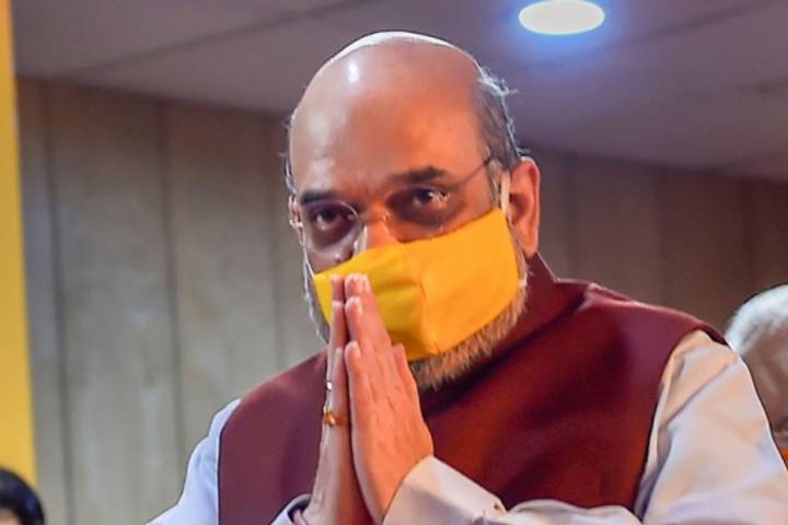 amit shah is ill admitted to aims