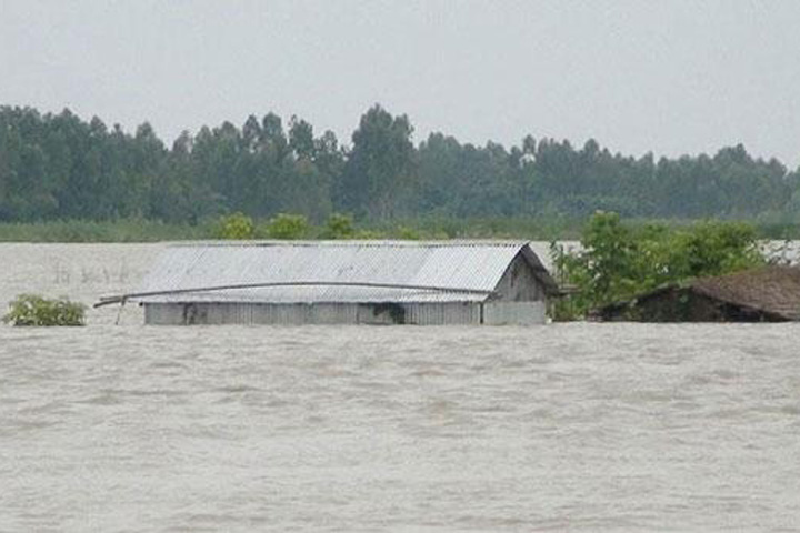 Fear of floods again in Sirajganj