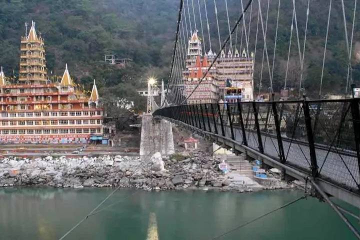 french woman arrested in rishikeshs lakshman jhula