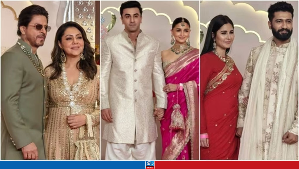 Bollywood stars attended Anant-Radhika's wedding in dazzling ethnic looks