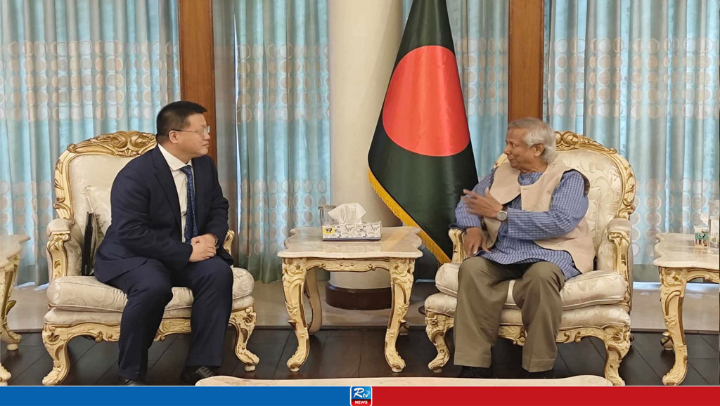 Ambassador Yao Wen Calls on Dr Yunus, Chief Advisor of Bangladesh